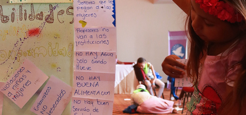 Imagen alusiva a Las niñas y adolescentes en Colombia están en peligro