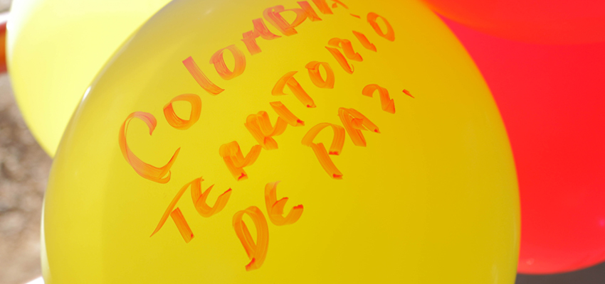 Imagen alusiva a Las mujeres no dejaremos sola a la paz