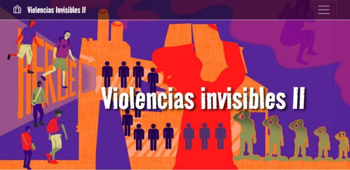 imagen alusiva al micrositio Violencias invisibles